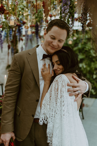 Свадьба в стиле бохо в цветочном саду 