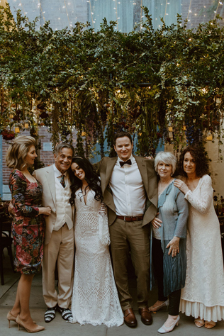 Свадьба в стиле бохо в цветочном саду 