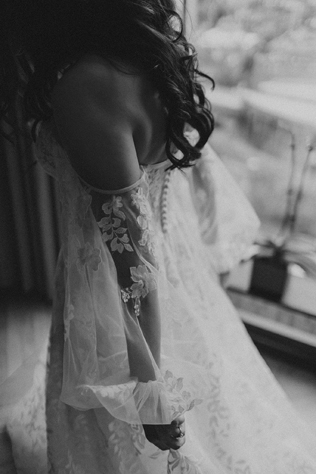 Свадьба в стиле бохо в цветочном саду 