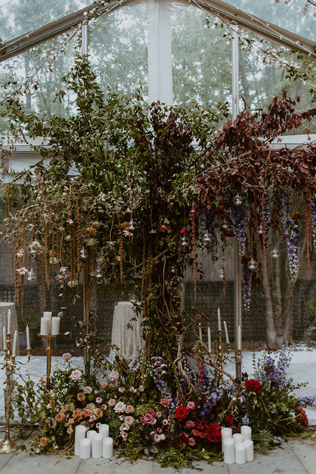 Свадьба в стиле бохо в цветочном саду 