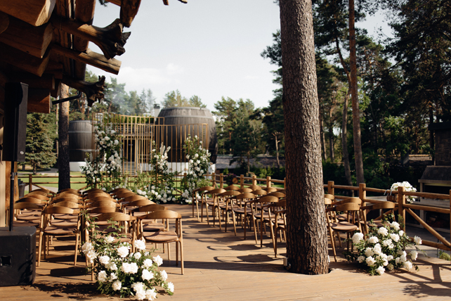 Лучшая площадка для свадьбы в 2024 году: БОР 812 