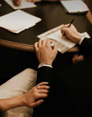 Как написать клятву: примеры свадебной речи 