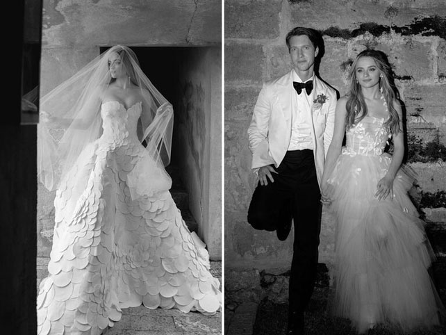 Самые культовые свадебные платья Oscar de la Renta, которые носили знаменитости 