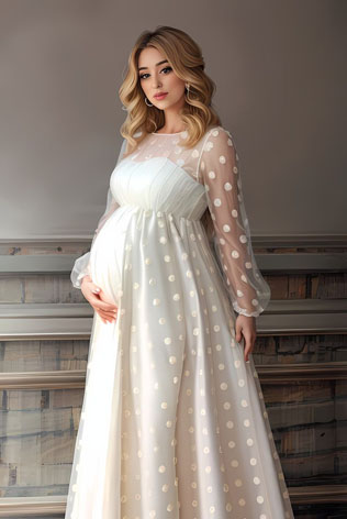 Как выбрать свадебное платье для беременной: основные советы 