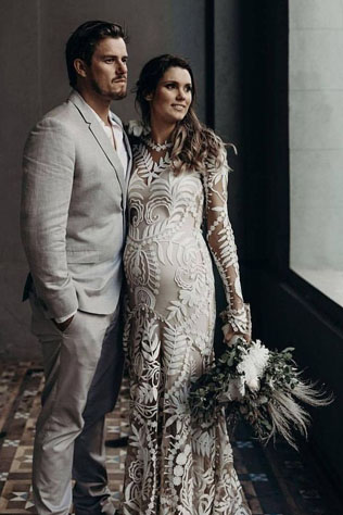 Как выбрать свадебное платье для беременной: основные советы 