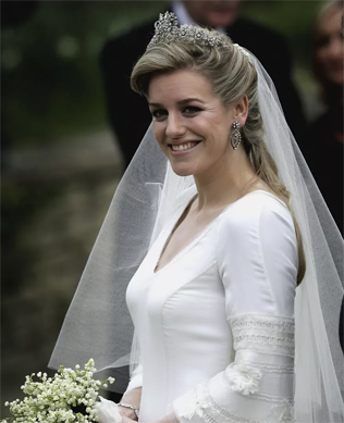 Тиары королевских особ