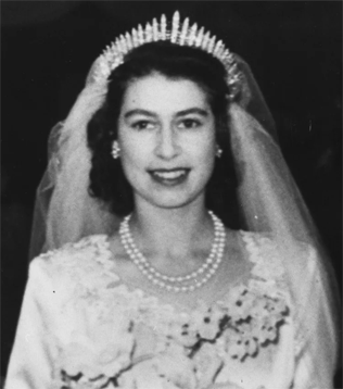 Тиары королевских особ