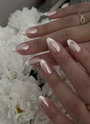 Топ-5 трендов свадебного маникюра 2024 года 