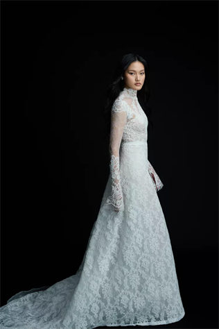 Кружево в тренде: платья для смелых невест 