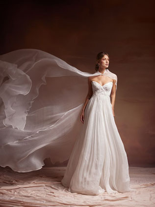 Тренды свадебных платьев 2025 года 