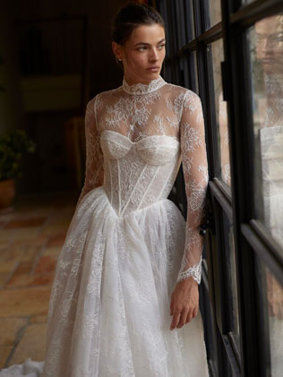 Тренды свадебных платьев 2025 года 