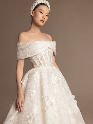 Тренды свадебных платьев 2025 года 