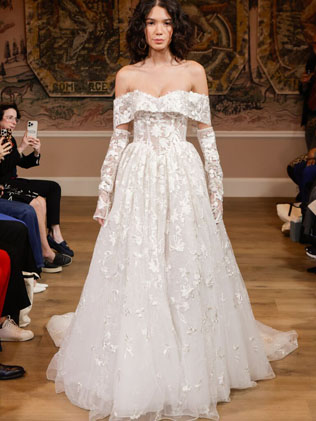 Тренды свадебных платьев 2025 года 