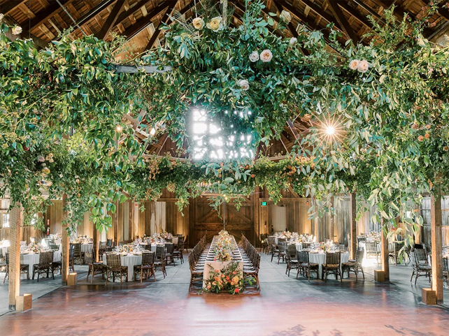 Фишка свадьбы: зелень. Идеи и вдохновение