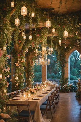 Фишка свадьбы: зелень. Идеи и вдохновение