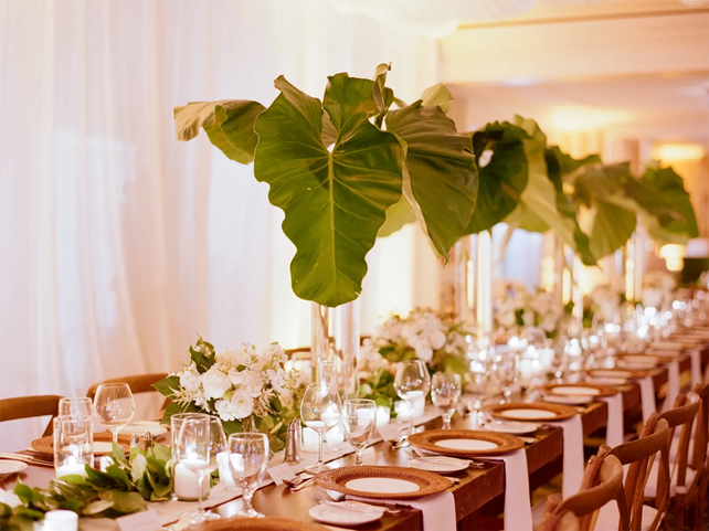 Фишка свадьбы: зелень. Идеи и вдохновение