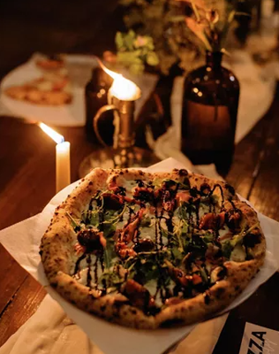 Кусочки пиццы