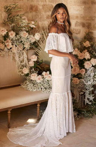 Каким невестам подойдет платье в стиле бохо: 25 самых трендовых платья в 2023 