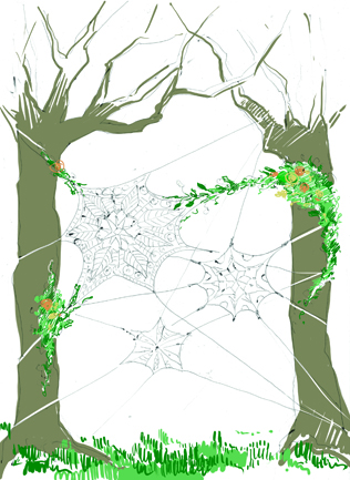 25 эскизов свадебных проектов и их реализация 