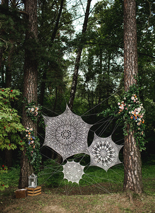 25 эскизов свадебных проектов и их реализация 