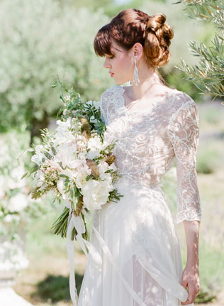 25 свадебных платьев с рукавами три четверти 