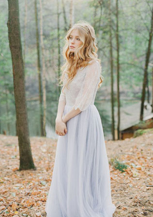 25 свадебных платьев с рукавами три четверти 