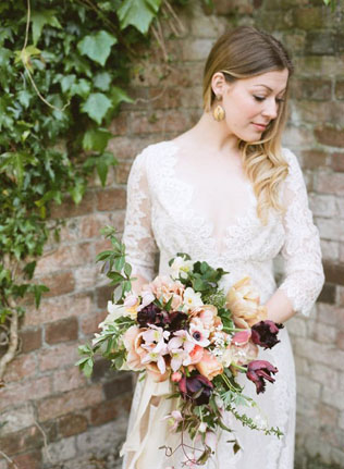 25 свадебных платьев с рукавами три четверти 