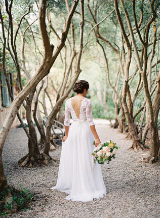 25 свадебных платьев с рукавами три четверти 