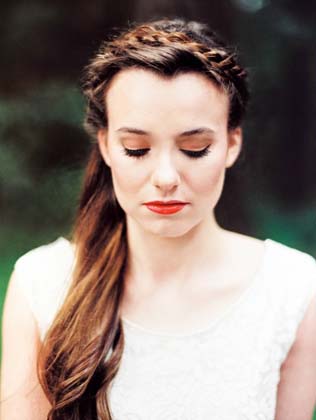 Осенняя невеста: 30 идей для макияжа и прически 