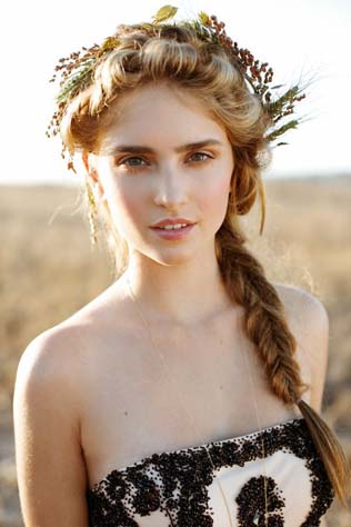 Осенняя невеста: 30 идей для макияжа и прически 