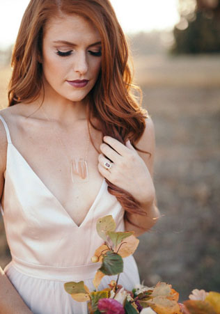 Осенняя невеста: 30 идей для макияжа и прически 