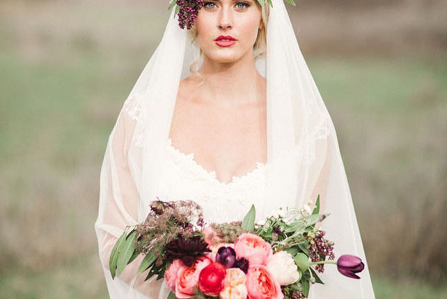 Осенняя невеста: 30 идей для макияжа и прически 
