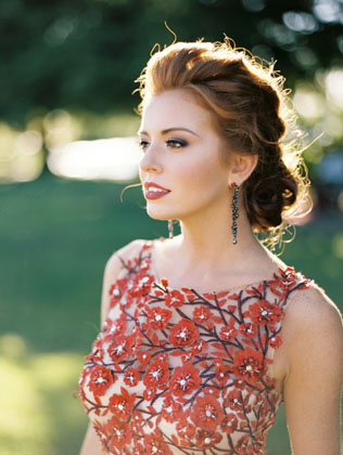 Осенняя невеста: 30 идей для макияжа и прически 