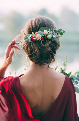 Осенняя невеста: 30 идей для макияжа и прически 