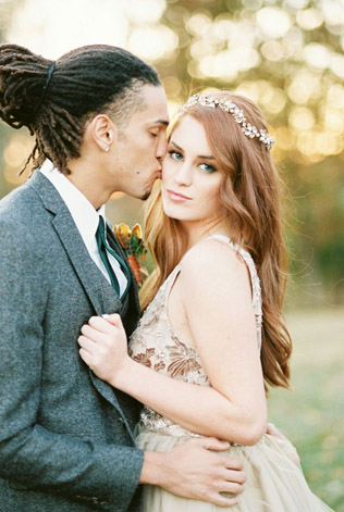 Осенняя невеста: 30 идей для макияжа и прически 