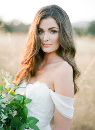 Осенняя невеста: 30 идей для макияжа и прически 