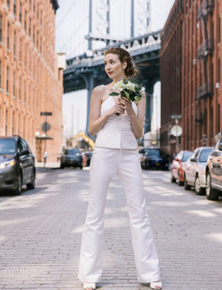 Свадебный стиль: 30 комбинезонов для невест 