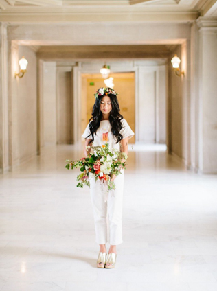 Свадебный стиль: 30 комбинезонов для невест 