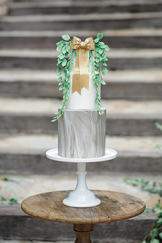 30 «мраморных» свадебных тортов  