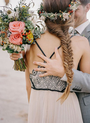 30 причесок для осенних невест 