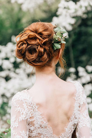 30 причесок для осенних невест 