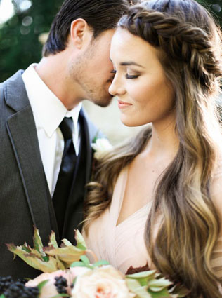 30 причесок для осенних невест 