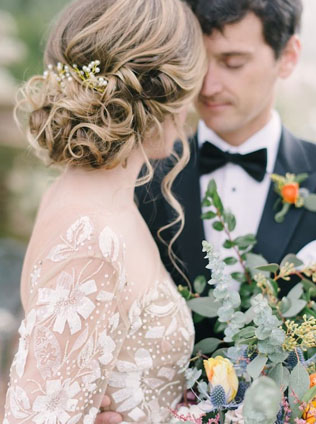 30 причесок для осенних невест 