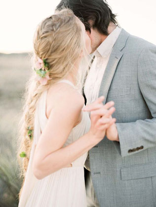 30 причесок для осенних невест 