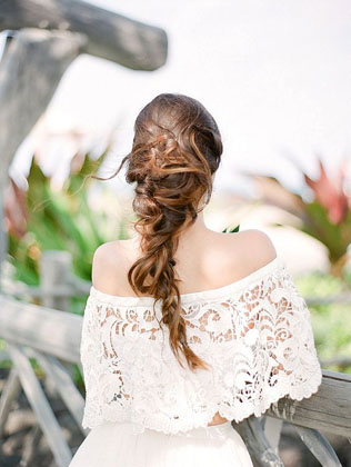 30 причесок для осенних невест 