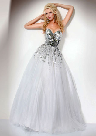 сверкающие свадебные платья