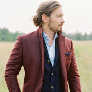 Самураи на свадьбе: 30 мужских причесок-пучков