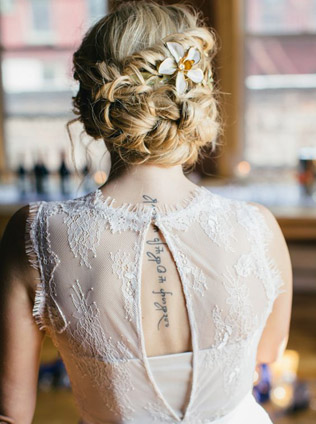 34 примера свадебных причесок для длинных волос 