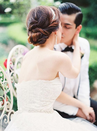 34 примера свадебных причесок для длинных волос 