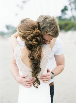 34 примера свадебных причесок для длинных волос 